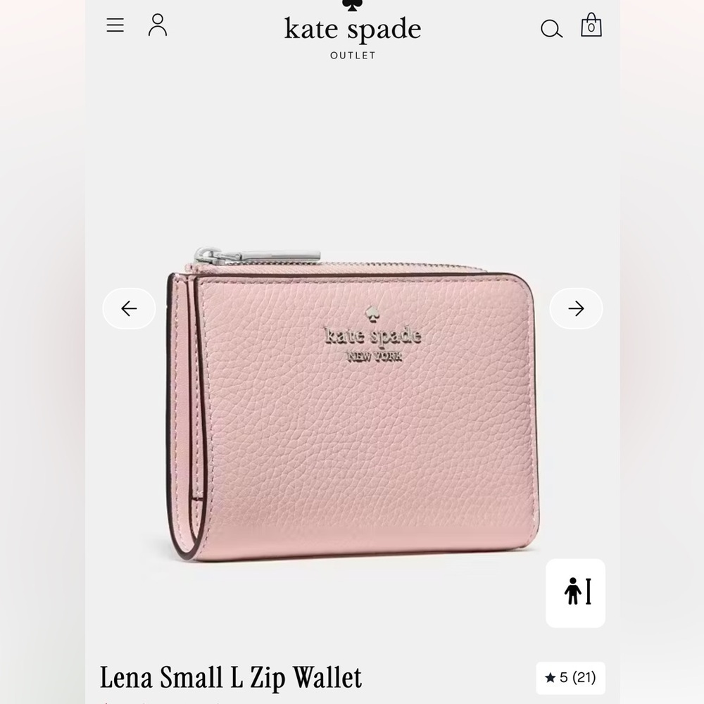 Kate Spade Lena zip wallet Tutu - Picture 5 of 5
